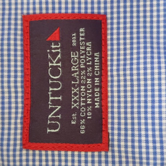 Men's XXXL UNTUCKit Shirt - Picture 3 of 4